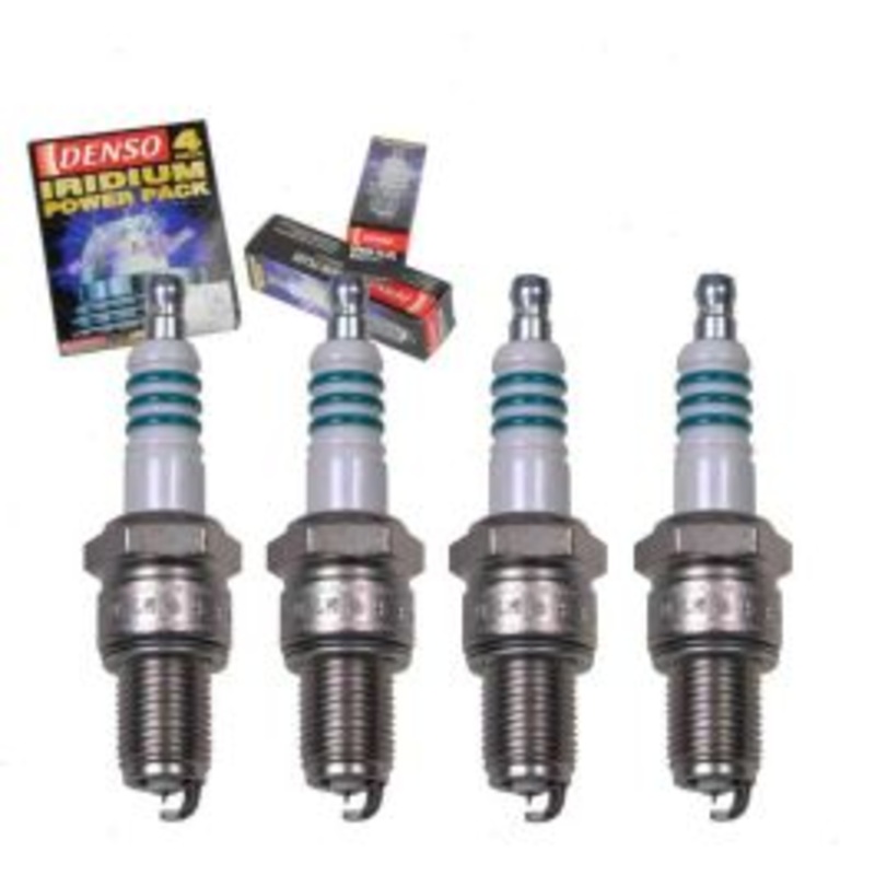 4 pc DENSO Iridium Power Spark Plugs for 1994-1997 Ford Aspire 1.3L L4