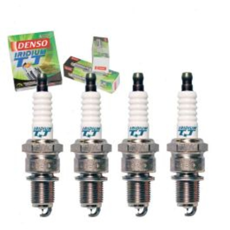4 pc DENSO Iridium TT Spark Plugs for 1954-1956 MG ZA 1.5L L4