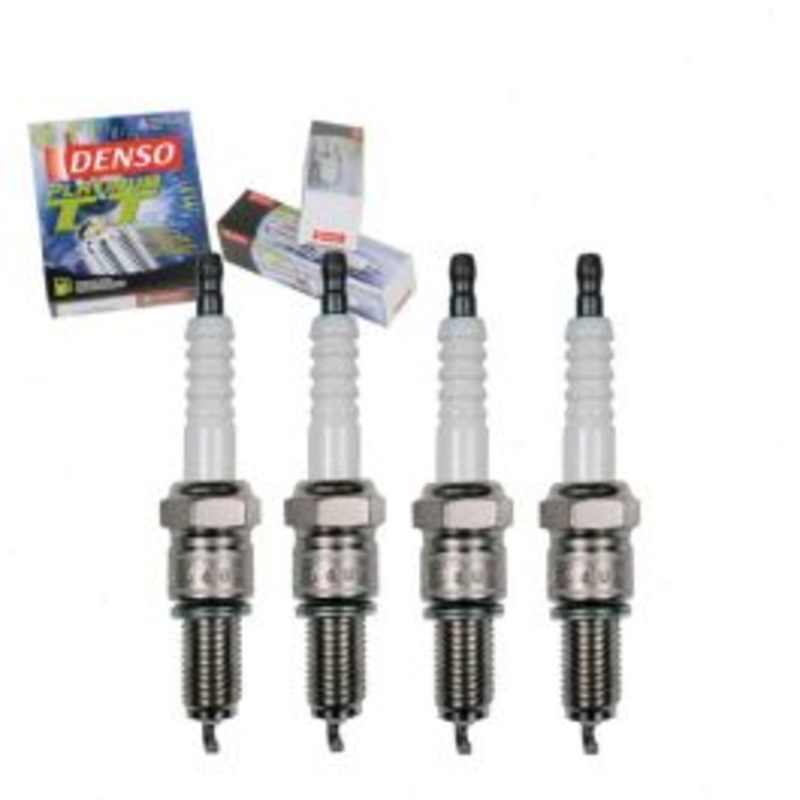 4 pc DENSO Platinum TT Spark Plugs for 1990-1992 Volkswagen Corrado 1.8L L4