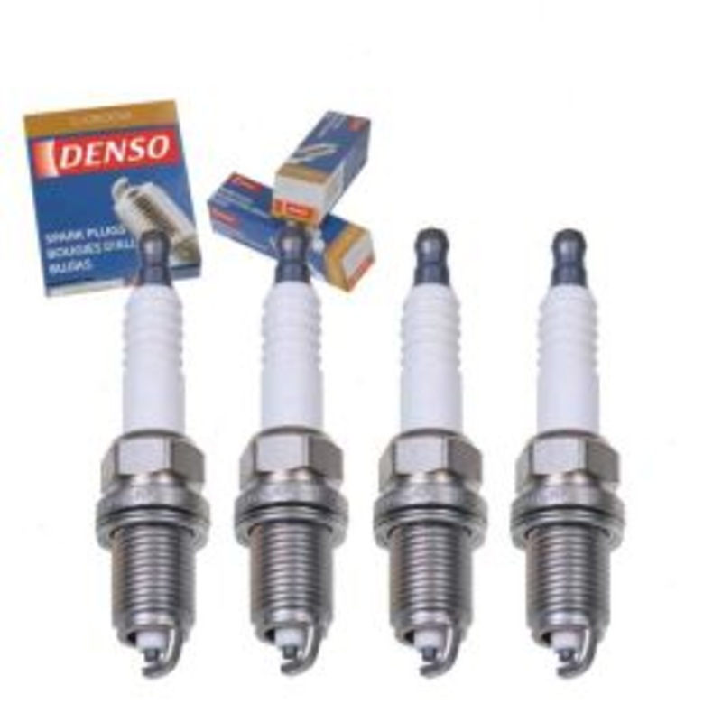 4 pc DENSO Standard U-Groove Spark Plugs for 1985-1989 Toyota MR2 1.6L L4