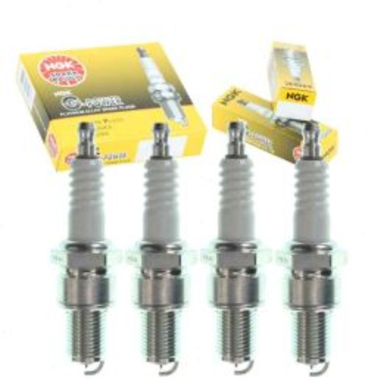 4 pc NGK G-Power Spark Plugs for 1986-1995 Mazda 323 1.6L L4