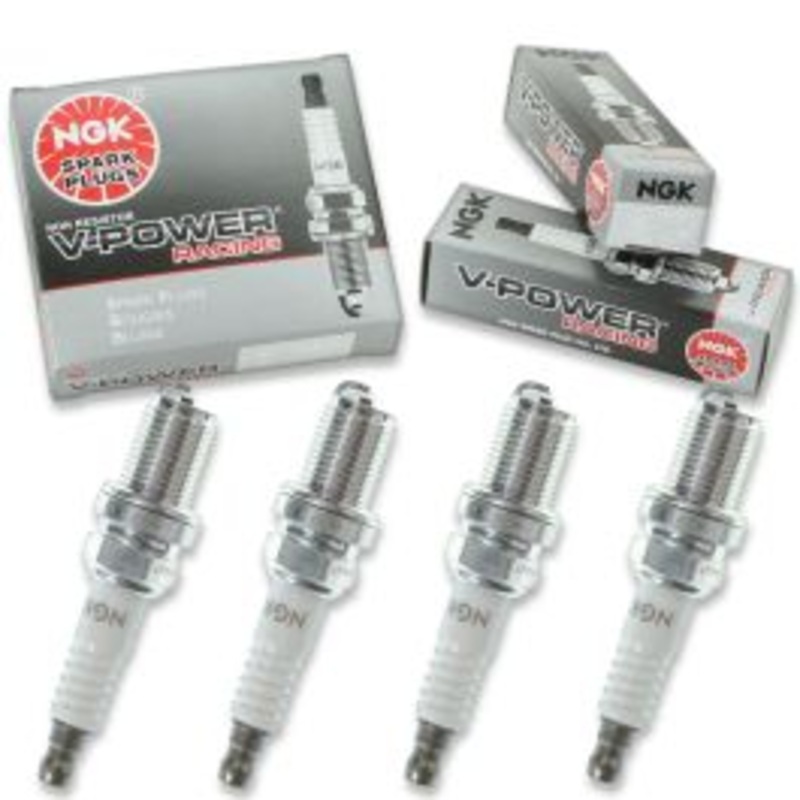 4 pc NGK V-Power Racing 4554 R5671A-8 Spark Plugs
