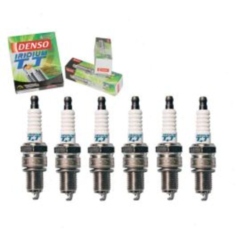 6 pc DENSO Iridium TT Spark Plugs for 1961-1967 Dodge W200 Series 3.7L L6