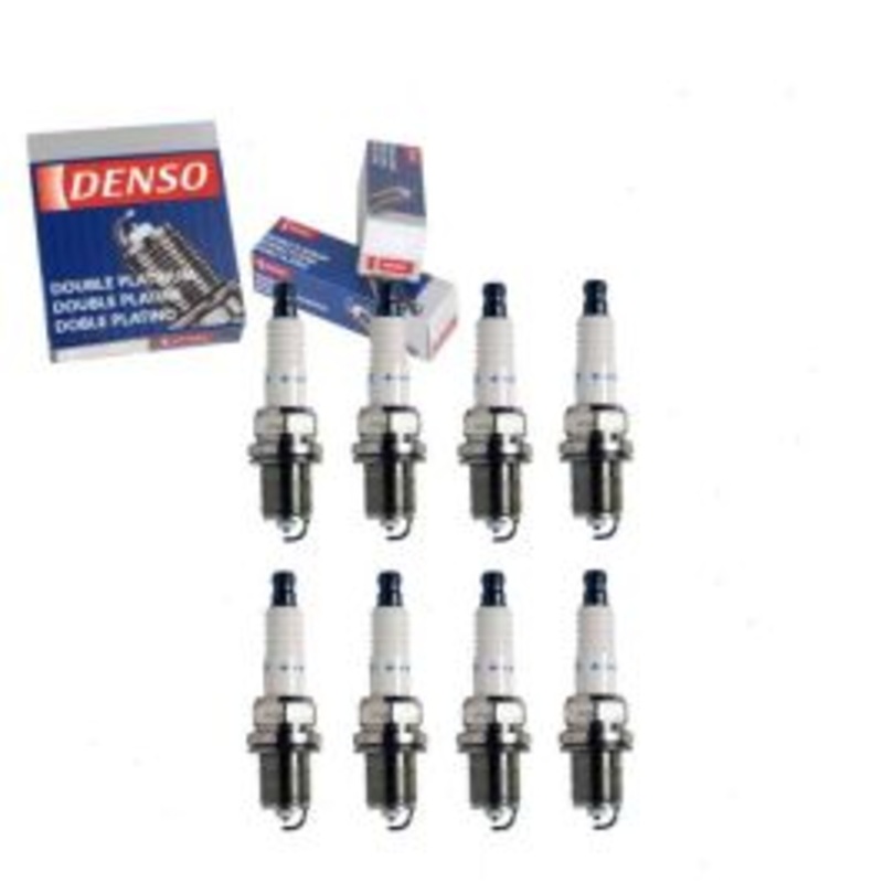 8 pc DENSO Double Platinum Spark Plugs for 1993 Mercedes-Benz 400SEL 4.2L V8