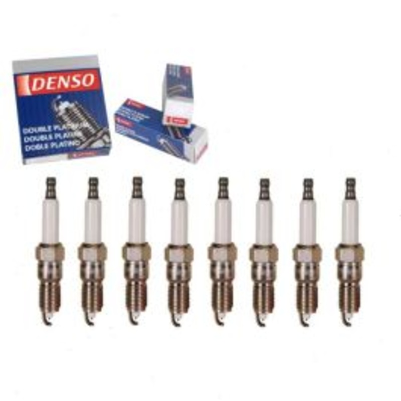 8 pc DENSO Double Platinum Spark Plugs for 2015-2017 Chevrolet Express 2500 4.8L 6.0L V8