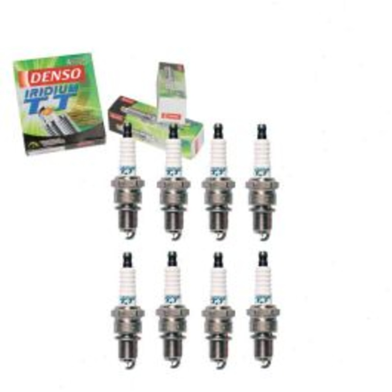 8 pc DENSO Iridium TT Spark Plugs for 1968-1969 Chevrolet K30 Pickup 6.5L V8