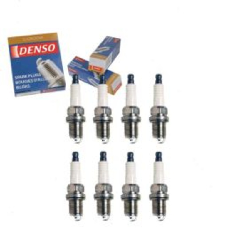 8 pc DENSO Standard U-Groove Spark Plugs for 1992-1993 Dodge W150 5.2L 5.9L V8