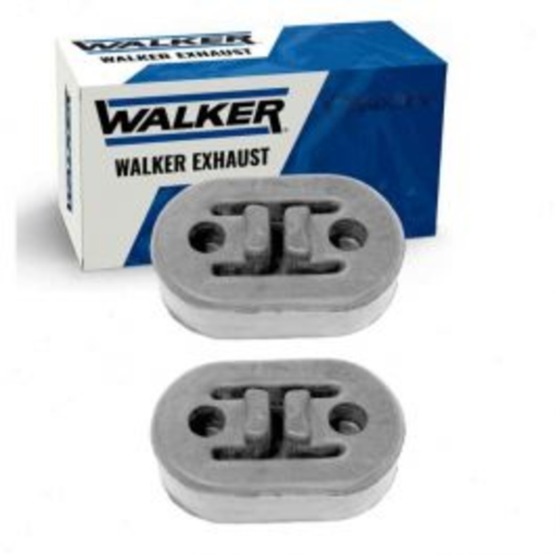 2 pc Walker Int Pipe Exhaust System Insulators for 2006-2010 Hyundai Azera 3.3L 3.8L V6