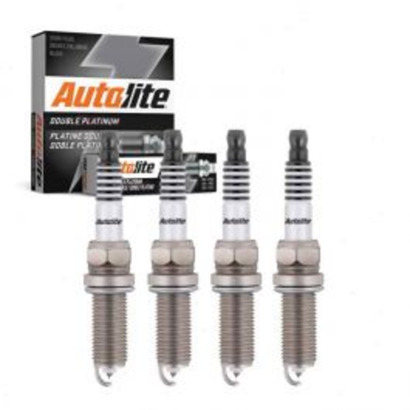4 pc Autolite Double Platinum Spark Plug for 2014-2018 Subaru Forester 2.0L