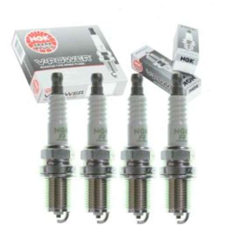4 pc NGK V-Power Spark Plugs for 1993-2002 Mitsubishi Mirage 1.8L L4