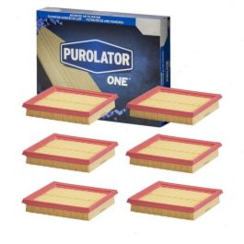 6 pc Purolator ONE A35824 Air Filters