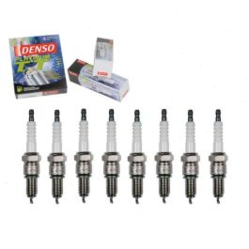 8 pc DENSO Platinum TT Spark Plugs for 1958-1969 Chevrolet Bel Air 5.7L 6.5L 7.0L V8