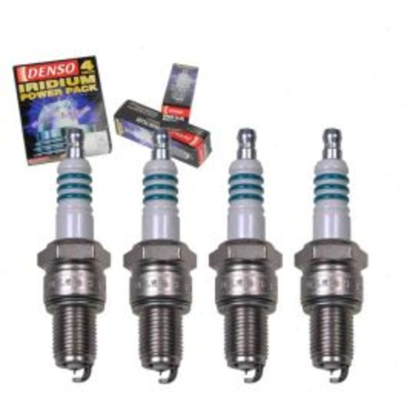4 pc DENSO Iridium Power Spark Plugs for 1983-1984 Mitsubishi Montero 2.6L L4