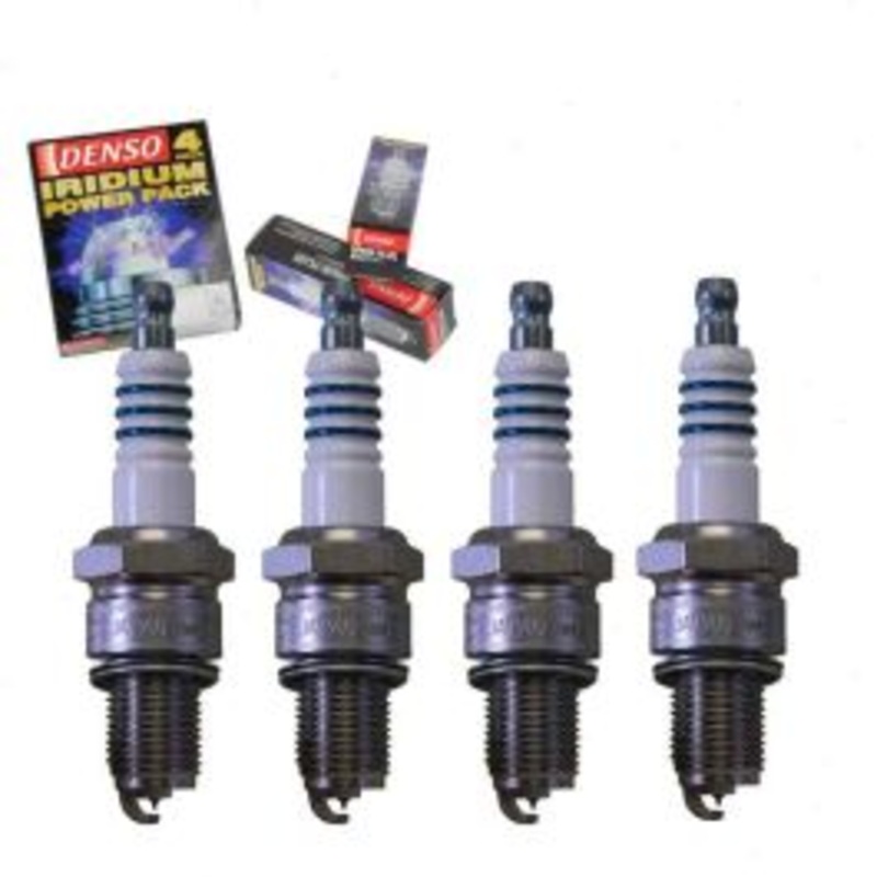 4 pc DENSO Iridium Power Spark Plugs for 1991-1997 Isuzu Rodeo 2.6L L4