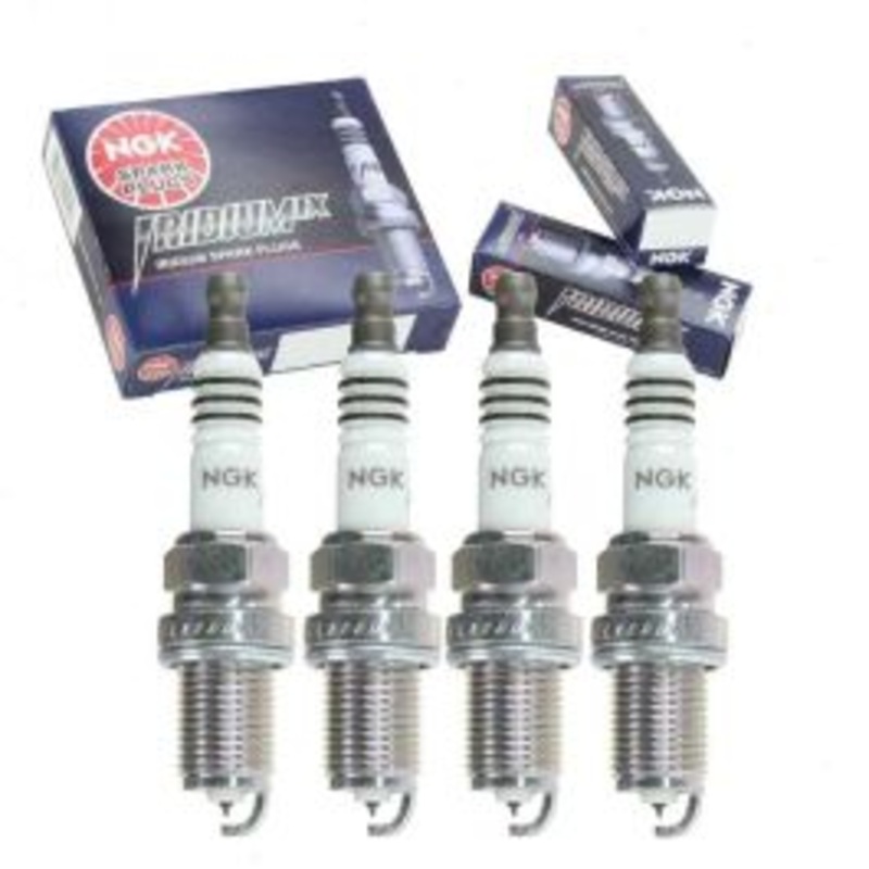 4 pc NGK Iridium IX Spark Plugs for 1988-1989 Mazda 323 1.6L L4