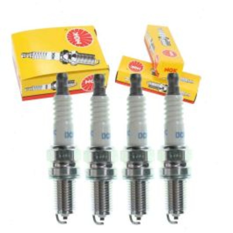 4 pc NGK Standard 2641 DCPR9E Spark Plugs