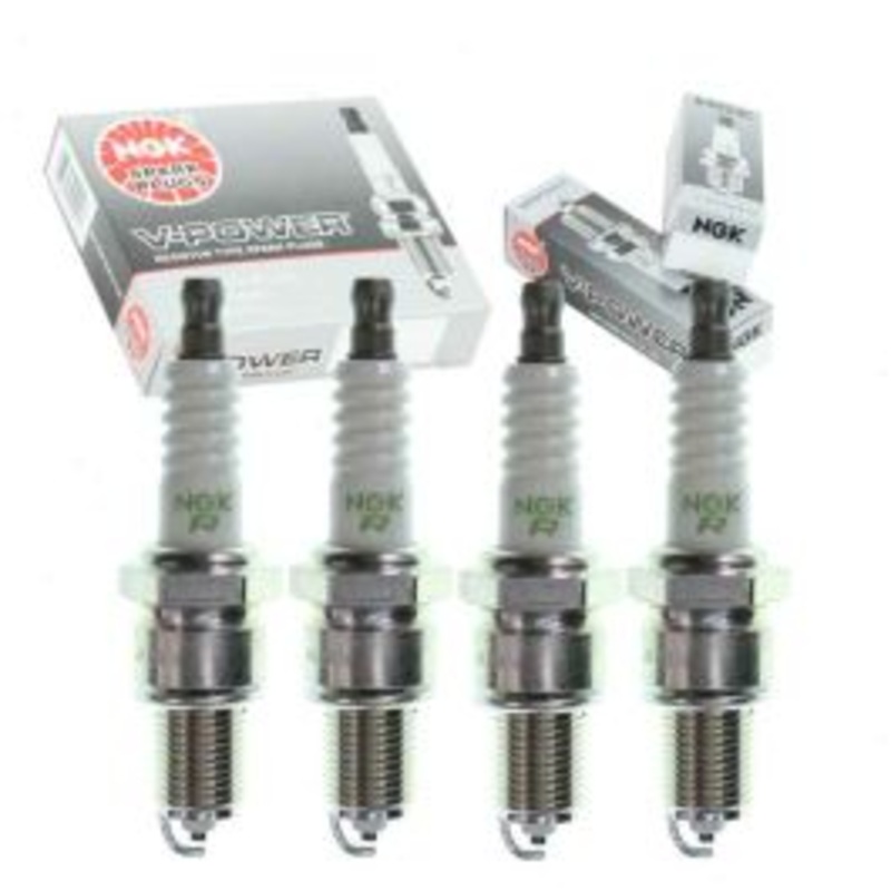 4 pc NGK V-Power Spark Plugs for 1977-1979 Alfa Romeo Sprint 2.0L L4