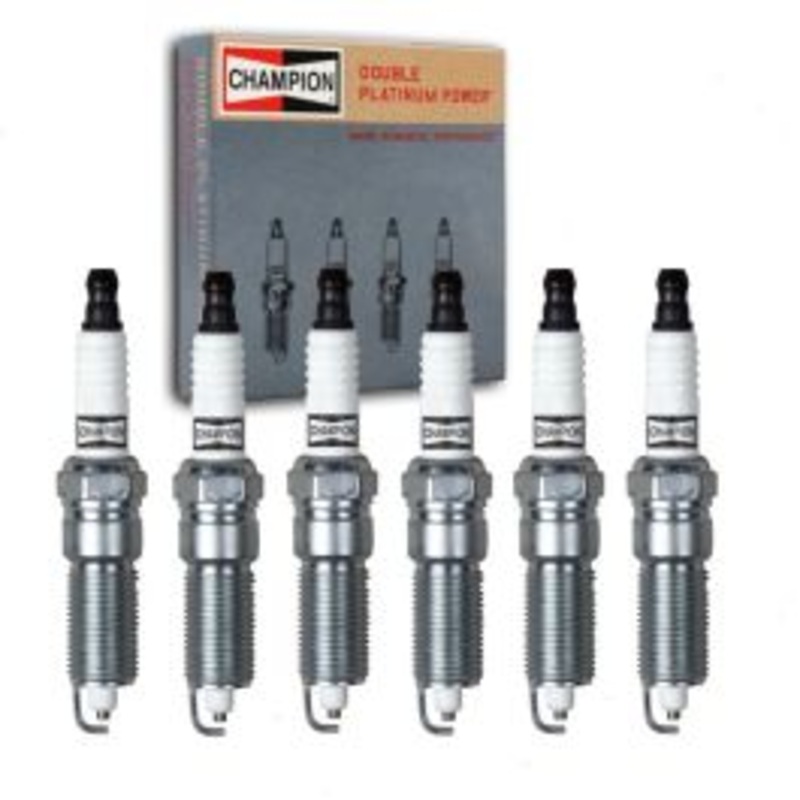 6 pc Champion Double Platinum 7440 RE14PLP5 Spark Plugs