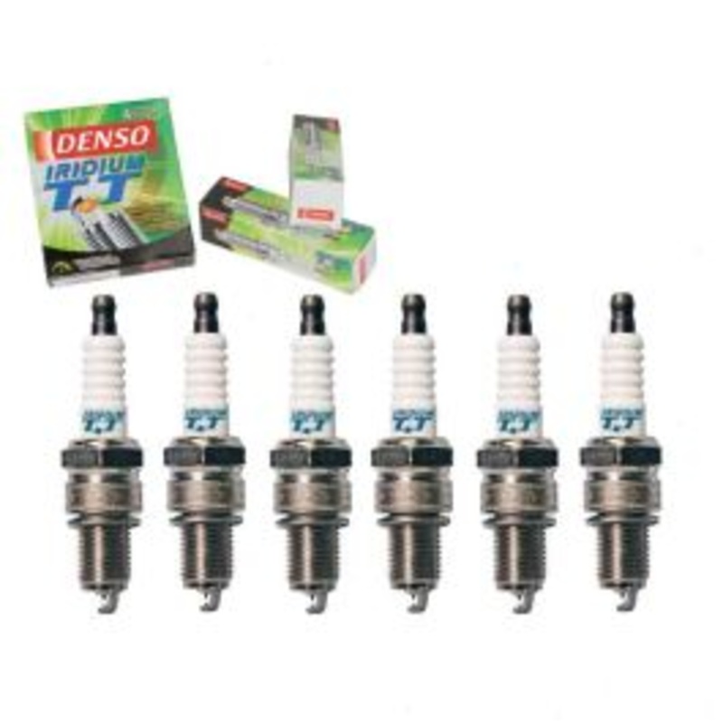 6 pc DENSO Iridium TT Spark Plugs for 1969-1971 International MA1200 3.8L L6