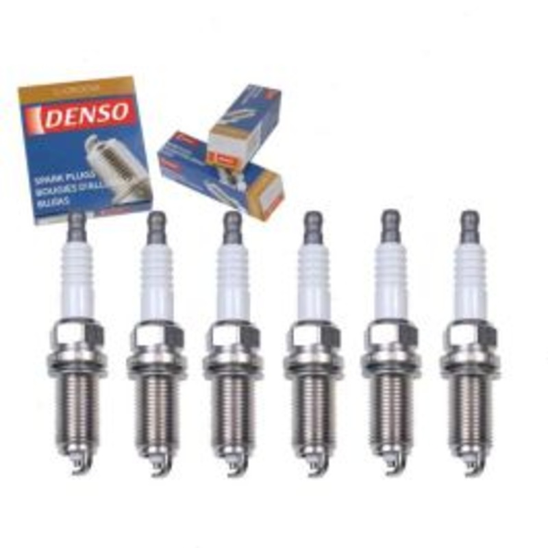 6 pc DENSO Standard U-Groove Spark Plugs for 2008 BMW 528xi 3.0L L6