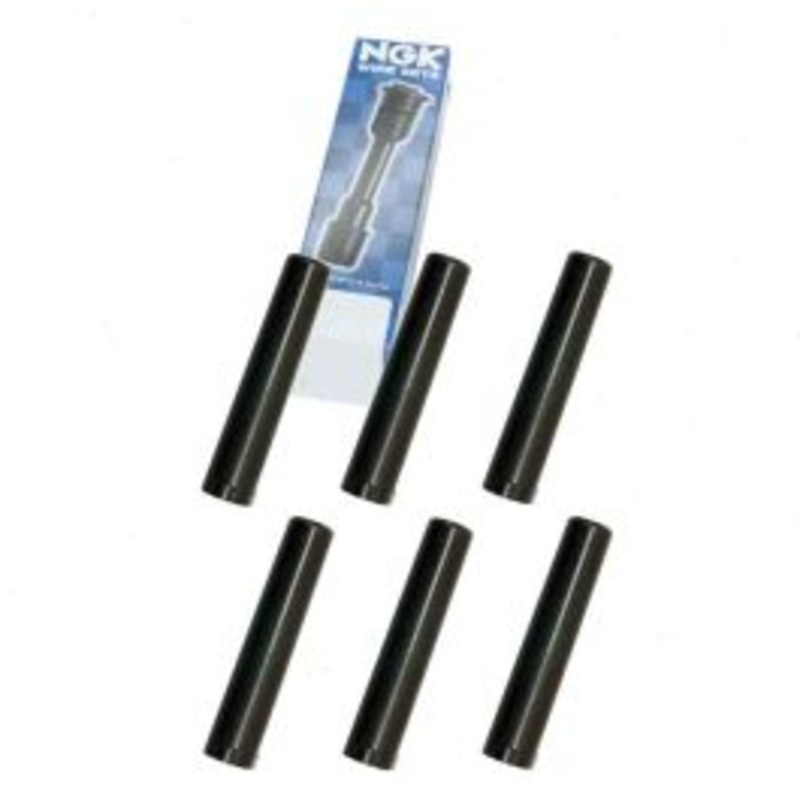 6 pc NGK Ignition Coil Boots for 2001-2002 Oldsmobile Aurora 3.5L V6