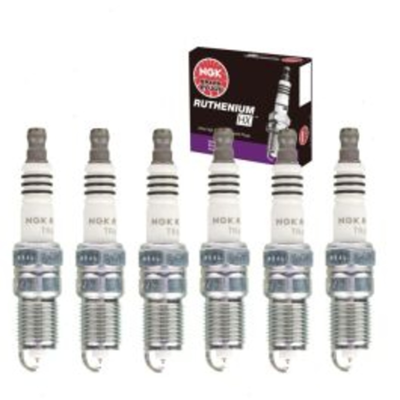 6 pc NGK Ruthenium HX Spark Plugs for 2005-2009 Buick LaCrosse 3.8L V6