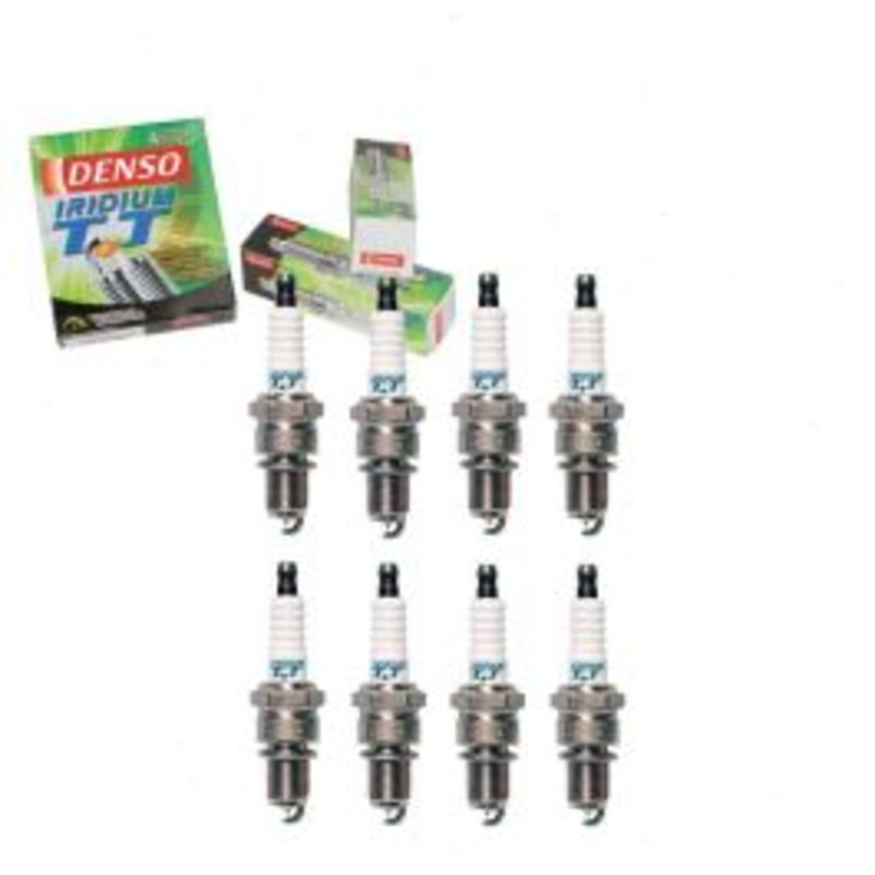 8 pc DENSO Iridium TT Spark Plugs for 1966-1971 Chevrolet Chevelle 6.5L 7.4L V8
