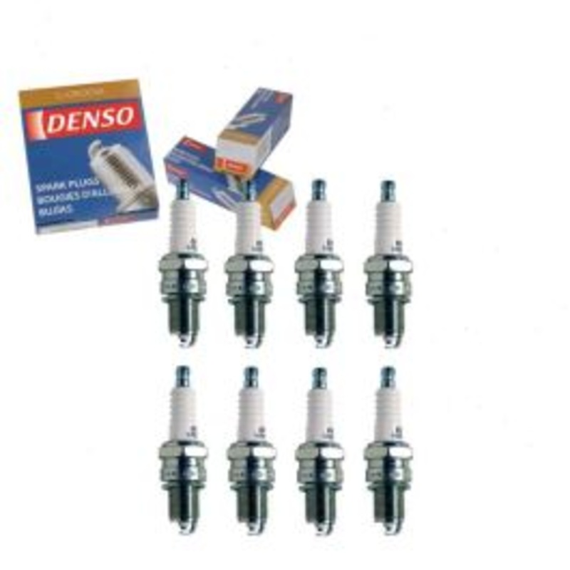 8 pc DENSO Standard U-Groove Spark Plugs for 1969-1973 GMC C25 C2500 Suburban 5.0L V8
