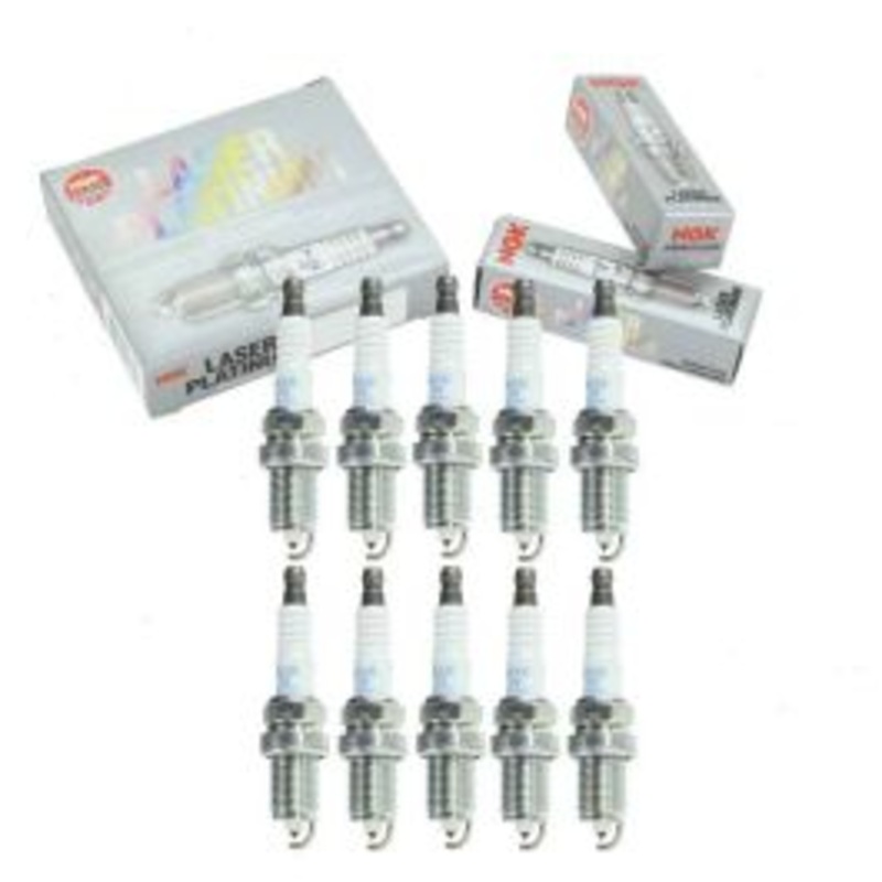 10 pc NGK Laser Platinum 4363 PZFR5F-11 Spark Plugs