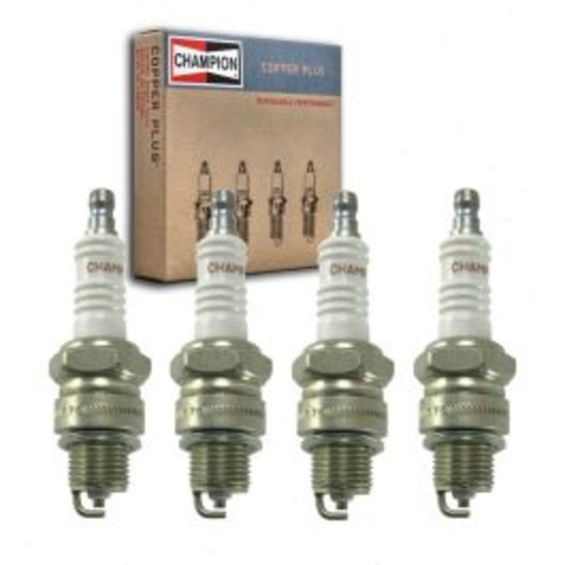 4 pc Champion Copper Plus Spark Plugs for 1966-1972 Citroen DS21 2.2L L4