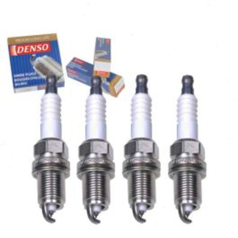 4 pc DENSO Iridium Long Life Spark Plugs for 2004 Mazda Tribute 2.0L L4