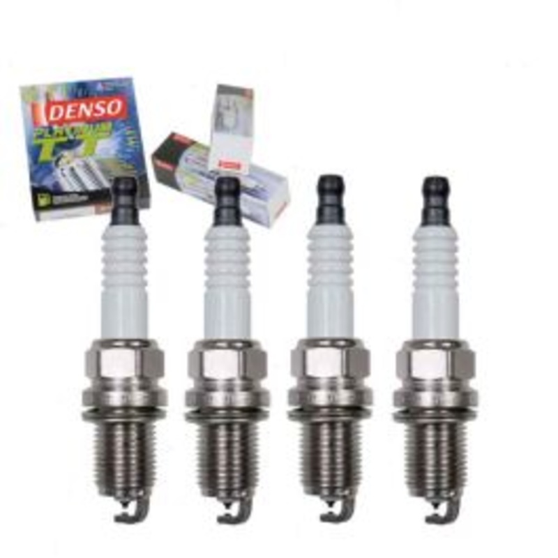 4 pc DENSO Platinum TT Spark Plugs for 2006-2013 Audi A3 2.0L L4