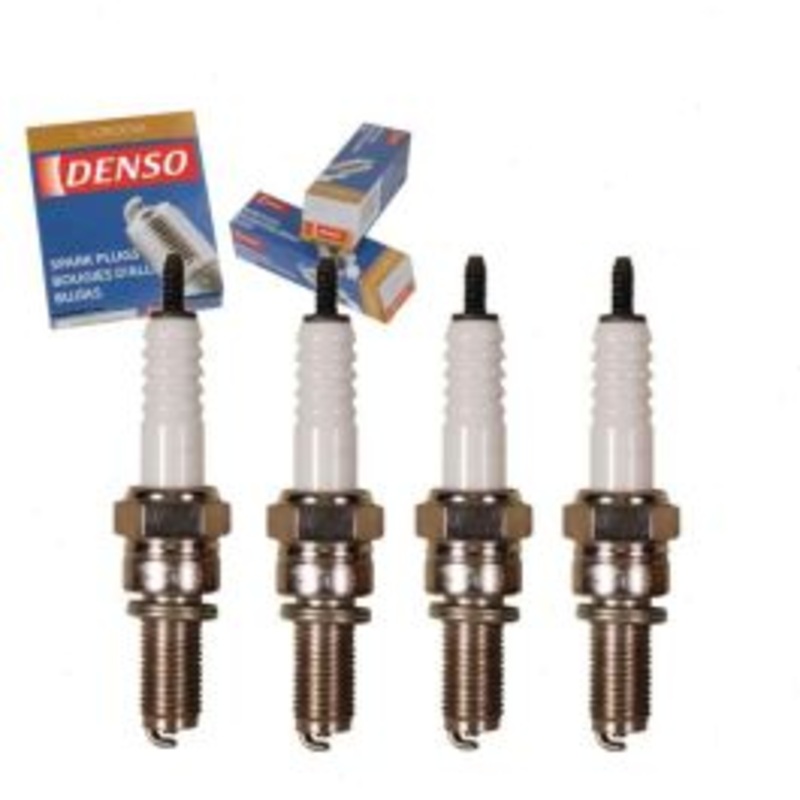 4 pc DENSO Standard U-Groove Spark Plugs for 1983-1984 Nissan Pulsar NX 1.6L L4