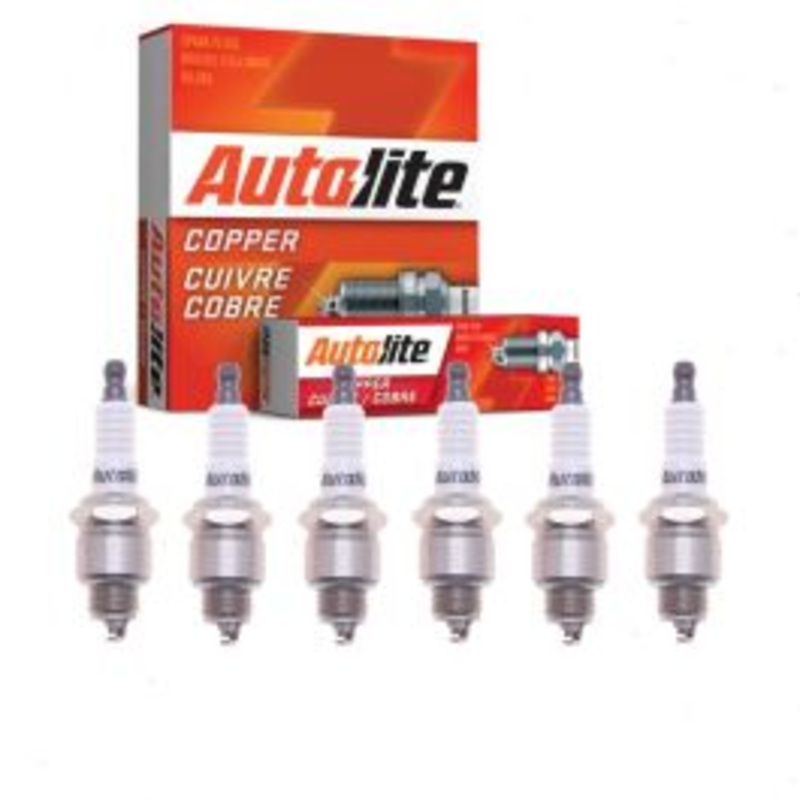 6 pc Autolite Copper Core Spark Plugs for 1961-1962 American Motors Custom