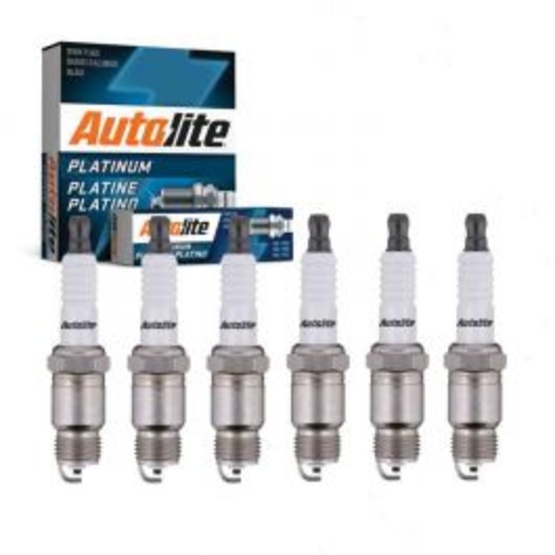6 pc Autolite Platinum Spark Plug for 1988 Chevrolet K1500 4.3L V6