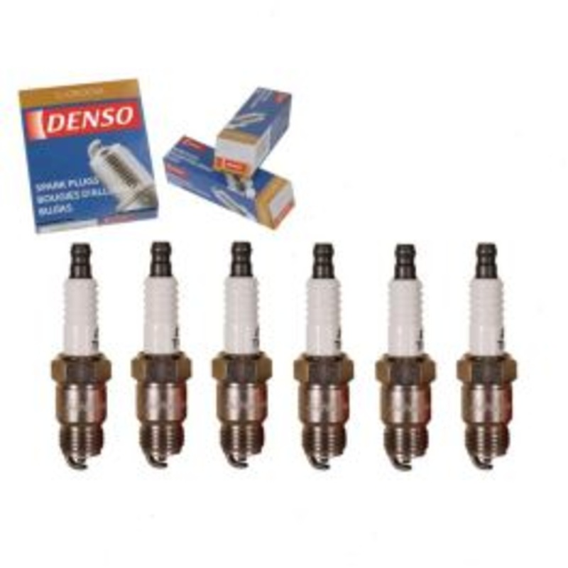 6 pc DENSO Standard U-Groove Spark Plugs for 1978-1983 Chevrolet Malibu 3.3L 3.8L V6