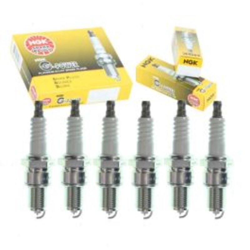 6 pc NGK G-Power Spark Plugs for 1966 GMC PB15 Series 4.1L L6