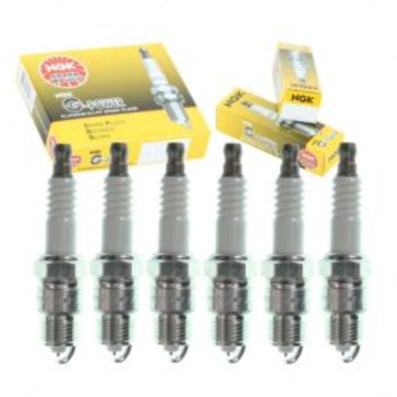 6 pc NGK G-Power Spark Plugs for 1971 Chevrolet C30 Pickup 4.1L L6