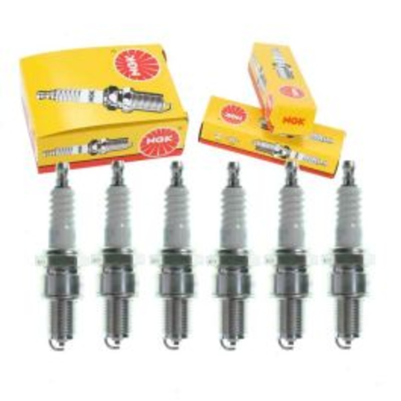 6 pc NGK Standard Spark Plugs for 1983-1987 Maserati Biturbo 2.0L 2.5L V6