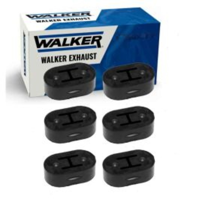 6 pc Walker Exhaust System Insulators for 1991-1994 Mercury Capri 1.6L L4