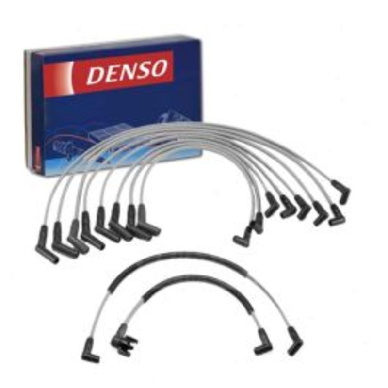 DENSO Spark Plug Wire Set for 1984-1986 DeTomaso Pantera 5.8L V8