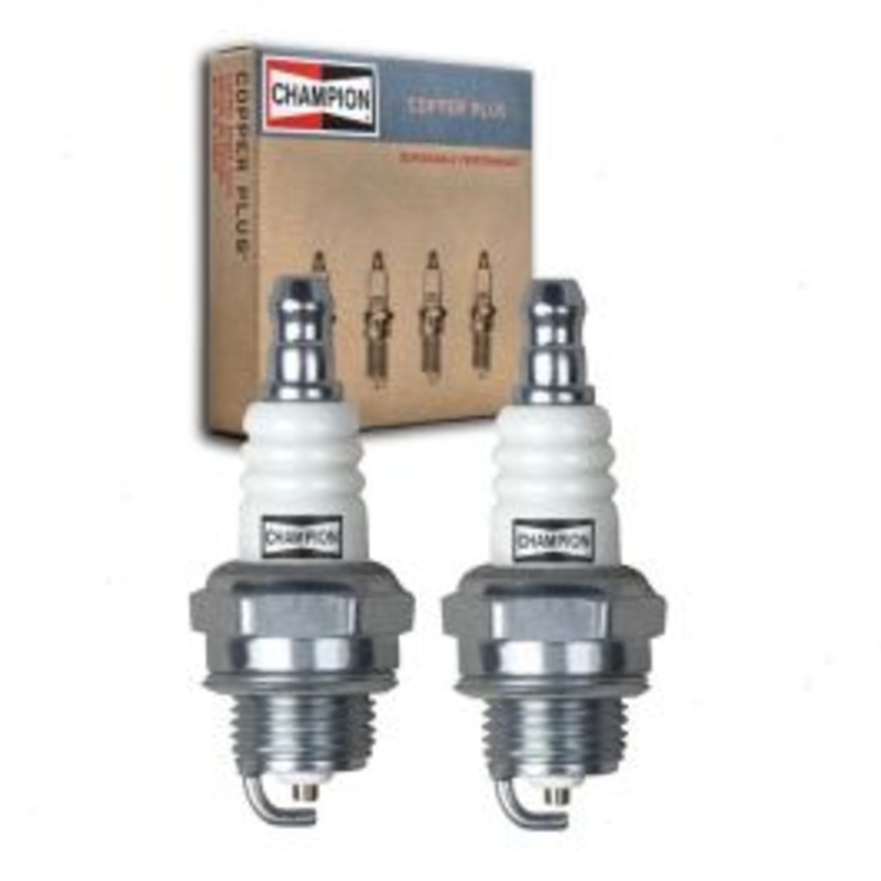 2 pc Champion Copper Plus 858 CJ6Y Spark Plugs