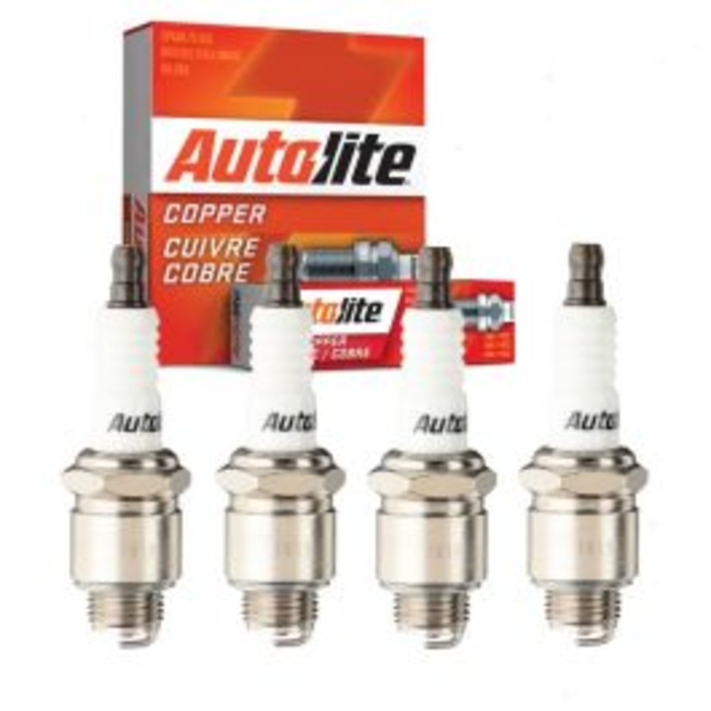 4 pc Autolite Copper Core Spark Plugs for 1965-1968 Jeep DJ6 2.2L L4
