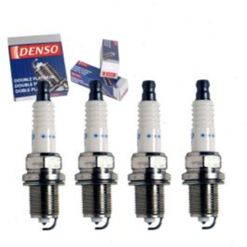 4 pc DENSO Double Platinum Spark Plugs for 1984-1988 Nissan 200SX 1.8L 2.0L L4