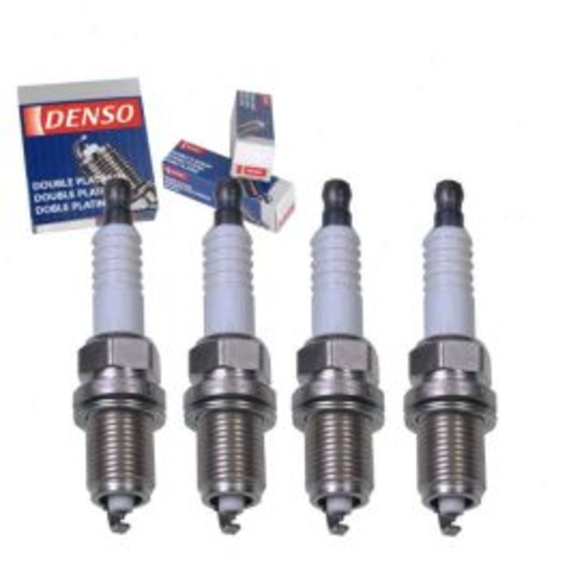 4 pc DENSO Double Platinum Spark Plugs for 1998-2000 Chevrolet Tracker 1.6L 2.0L L4