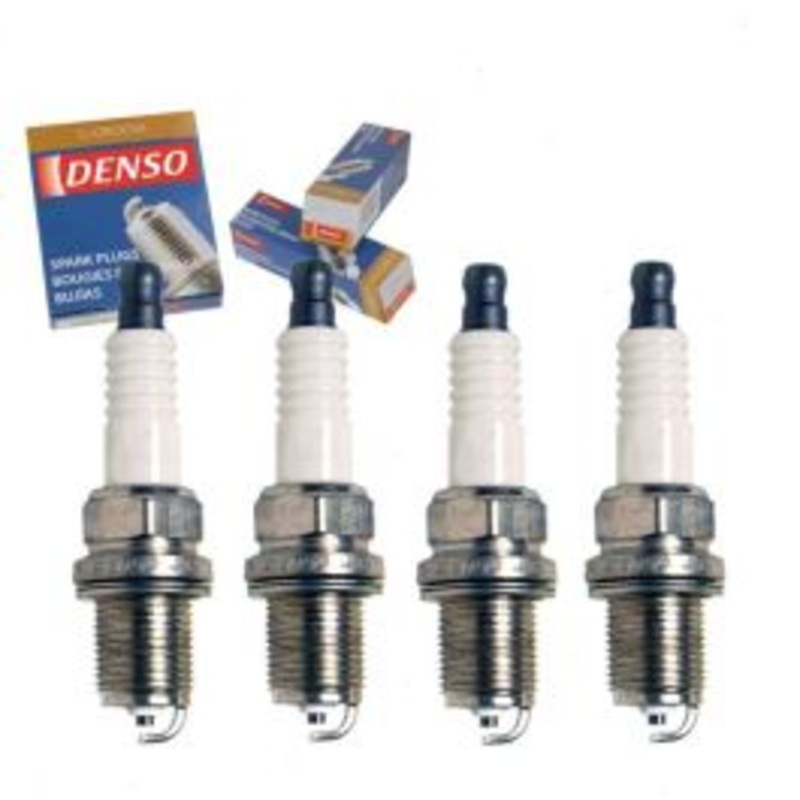 4 pc DENSO Standard U-Groove Spark Plugs for 1991-1994 Mercury Capri 1.6L L4