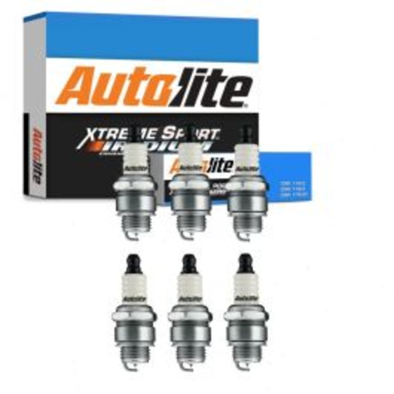 6 pc Autolite Xtreme Sport XST255DP Spark Plugs