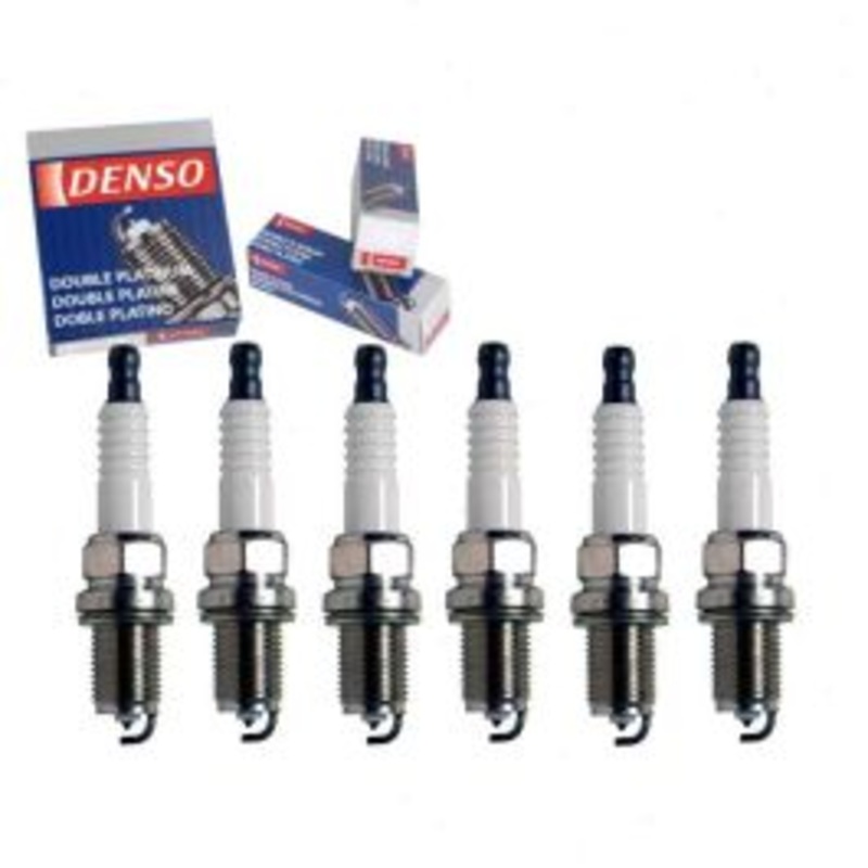 6 pc DENSO Double Platinum Spark Plugs for 1994-1999 Dodge Ram 1500 3.9L V6