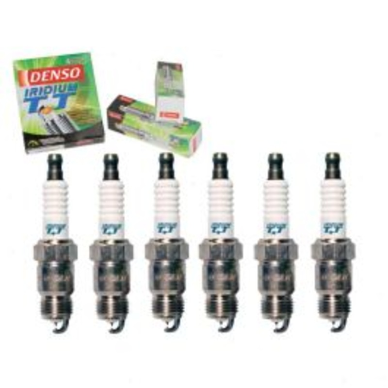 6 pc DENSO Iridium TT Spark Plugs for 1977-1984 Dodge D150 3.7L L6