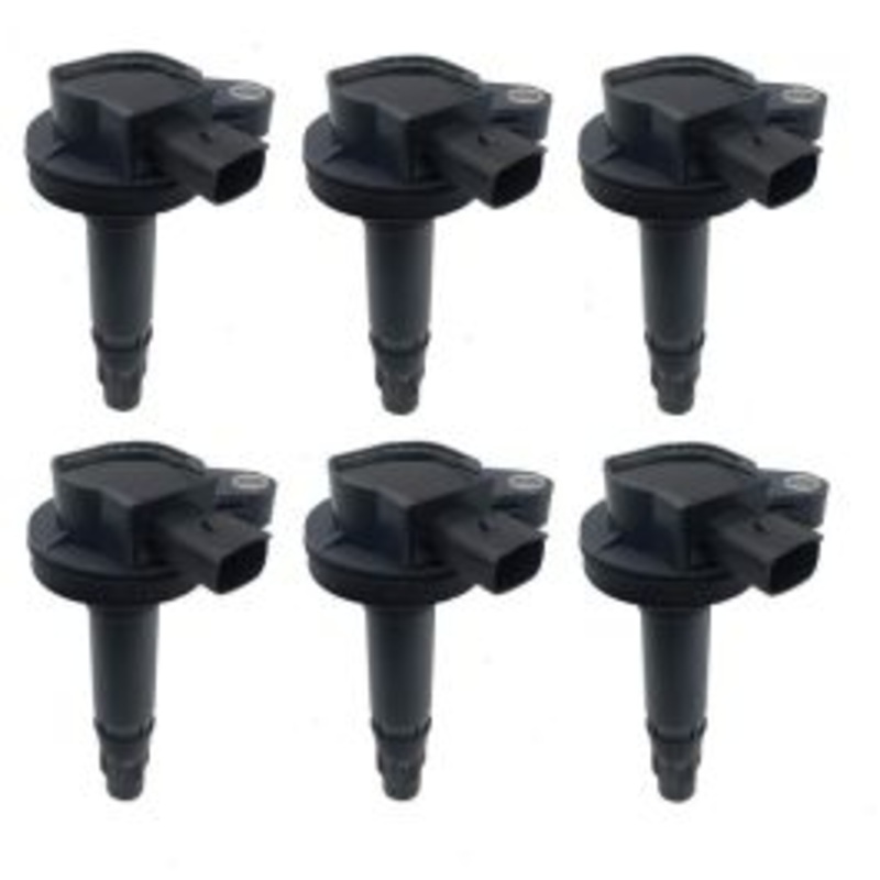 6 pc Hitachi Ignition Coils for 2011-2016 Ford F-150 3.5L 3.7L V6